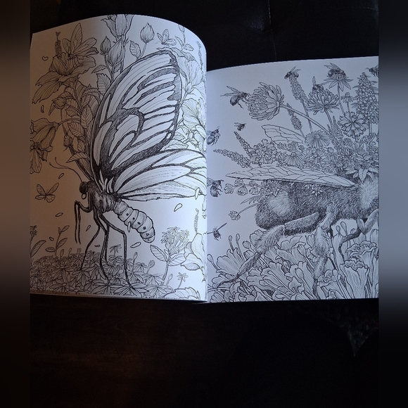 Fragile World Advanced Coloring Book For Adults, With Colored Pencils - Picture 6 of 8